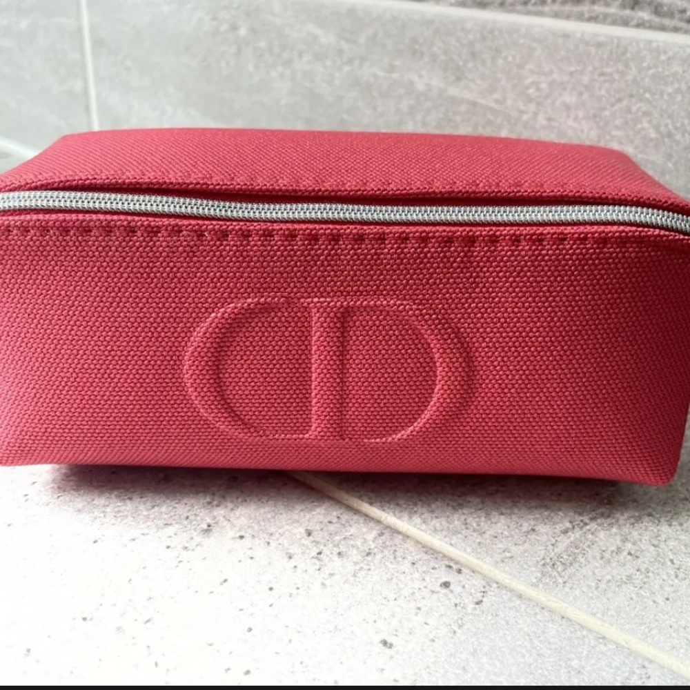 NEW Dior Beauty Coral Makeup Pencil Pouch Case GWP Spring/Summer 2022